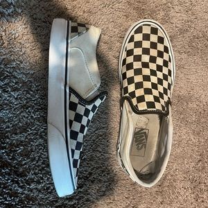 Checkered vans
